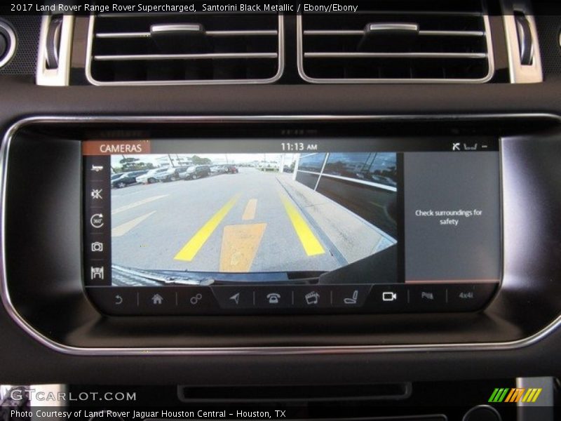 Santorini Black Metallic / Ebony/Ebony 2017 Land Rover Range Rover Supercharged