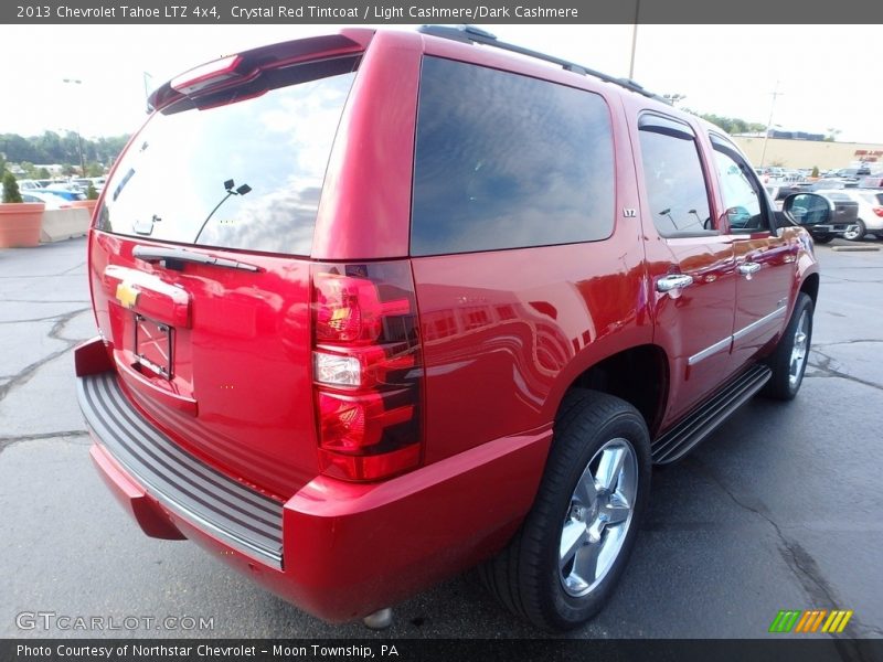 Crystal Red Tintcoat / Light Cashmere/Dark Cashmere 2013 Chevrolet Tahoe LTZ 4x4