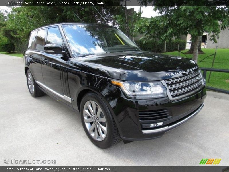 Narvik Black / Ebony/Ebony 2017 Land Rover Range Rover