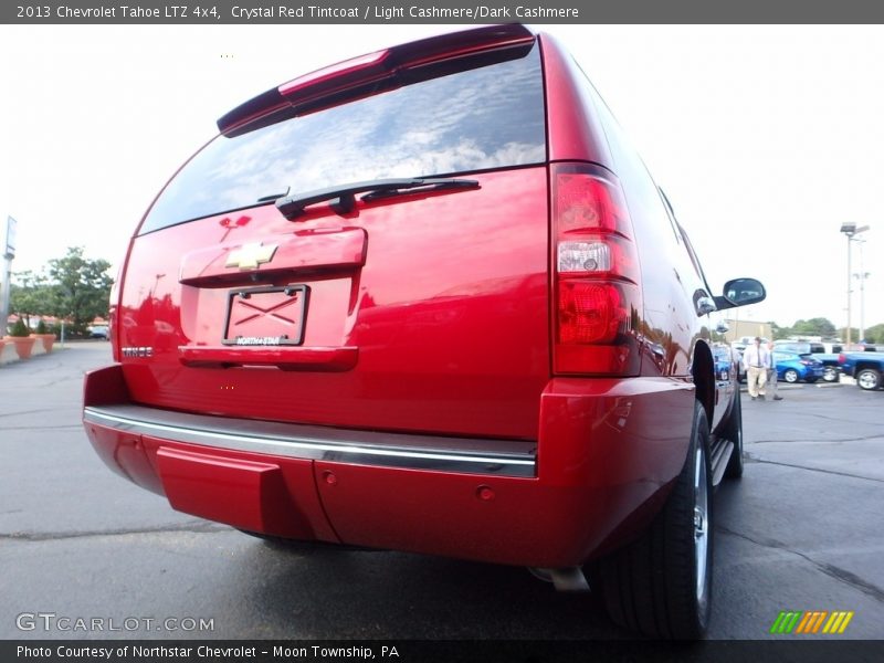 Crystal Red Tintcoat / Light Cashmere/Dark Cashmere 2013 Chevrolet Tahoe LTZ 4x4