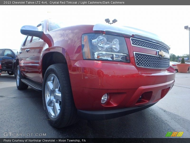 Crystal Red Tintcoat / Light Cashmere/Dark Cashmere 2013 Chevrolet Tahoe LTZ 4x4
