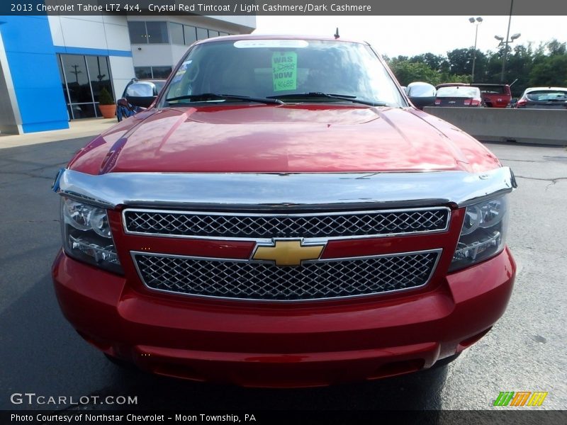 Crystal Red Tintcoat / Light Cashmere/Dark Cashmere 2013 Chevrolet Tahoe LTZ 4x4