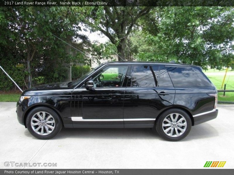 Narvik Black / Ebony/Ebony 2017 Land Rover Range Rover