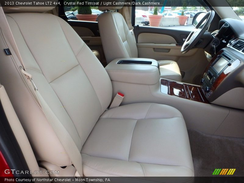 Crystal Red Tintcoat / Light Cashmere/Dark Cashmere 2013 Chevrolet Tahoe LTZ 4x4