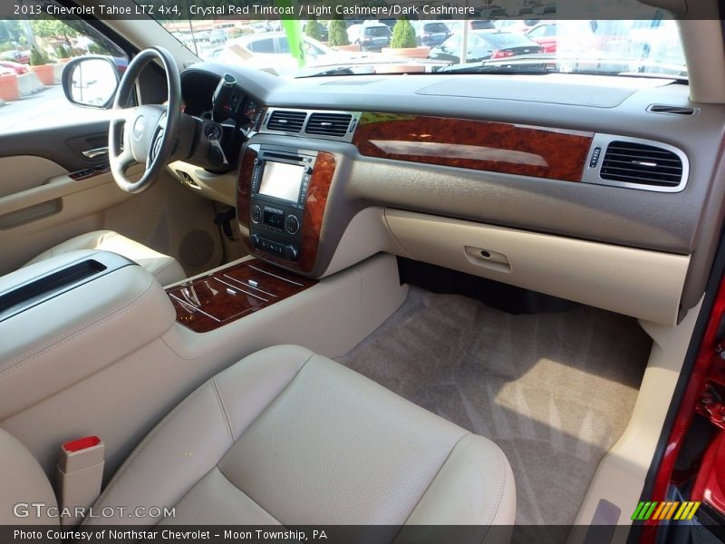 Crystal Red Tintcoat / Light Cashmere/Dark Cashmere 2013 Chevrolet Tahoe LTZ 4x4