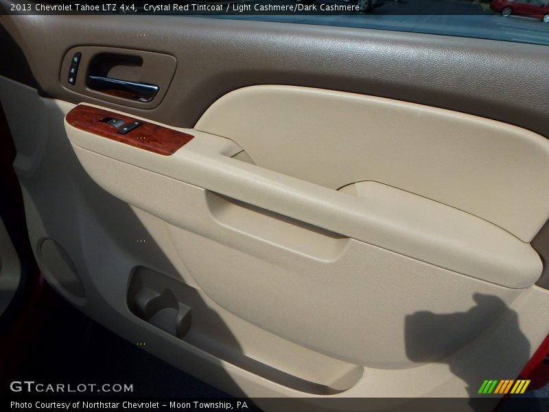 Crystal Red Tintcoat / Light Cashmere/Dark Cashmere 2013 Chevrolet Tahoe LTZ 4x4