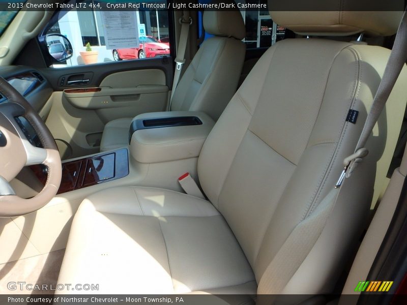 Crystal Red Tintcoat / Light Cashmere/Dark Cashmere 2013 Chevrolet Tahoe LTZ 4x4