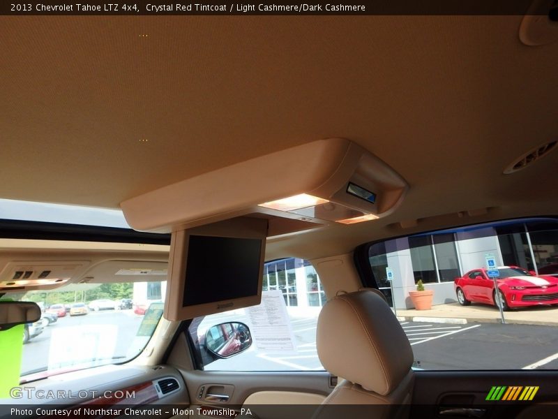 Crystal Red Tintcoat / Light Cashmere/Dark Cashmere 2013 Chevrolet Tahoe LTZ 4x4