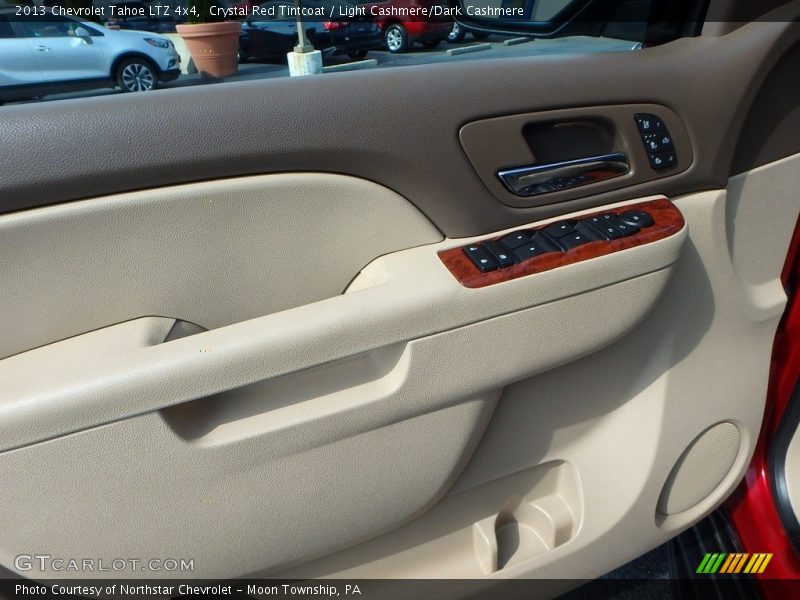 Crystal Red Tintcoat / Light Cashmere/Dark Cashmere 2013 Chevrolet Tahoe LTZ 4x4