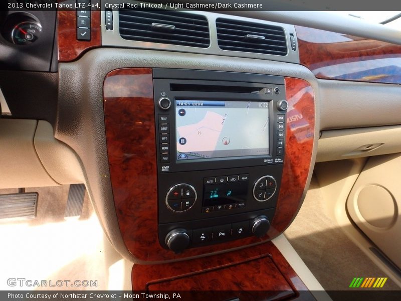Crystal Red Tintcoat / Light Cashmere/Dark Cashmere 2013 Chevrolet Tahoe LTZ 4x4