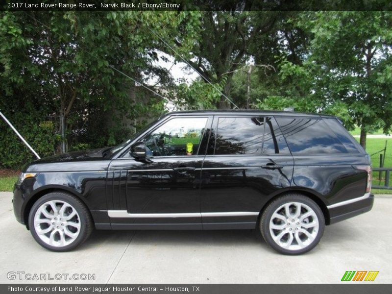 Narvik Black / Ebony/Ebony 2017 Land Rover Range Rover