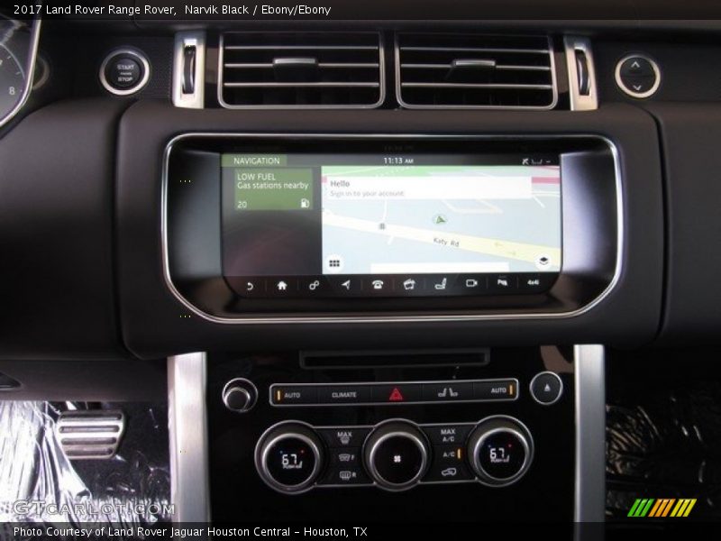 Narvik Black / Ebony/Ebony 2017 Land Rover Range Rover