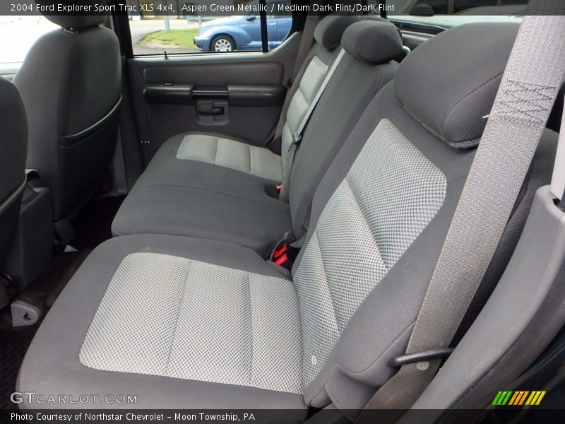 Aspen Green Metallic / Medium Dark Flint/Dark Flint 2004 Ford Explorer Sport Trac XLS 4x4
