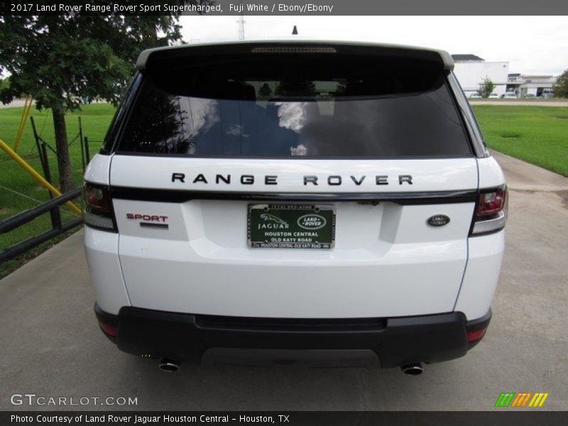 Fuji White / Ebony/Ebony 2017 Land Rover Range Rover Sport Supercharged