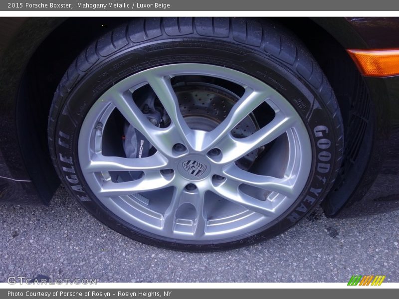 Mahogany Metallic / Luxor Beige 2015 Porsche Boxster