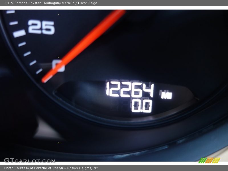 Mahogany Metallic / Luxor Beige 2015 Porsche Boxster