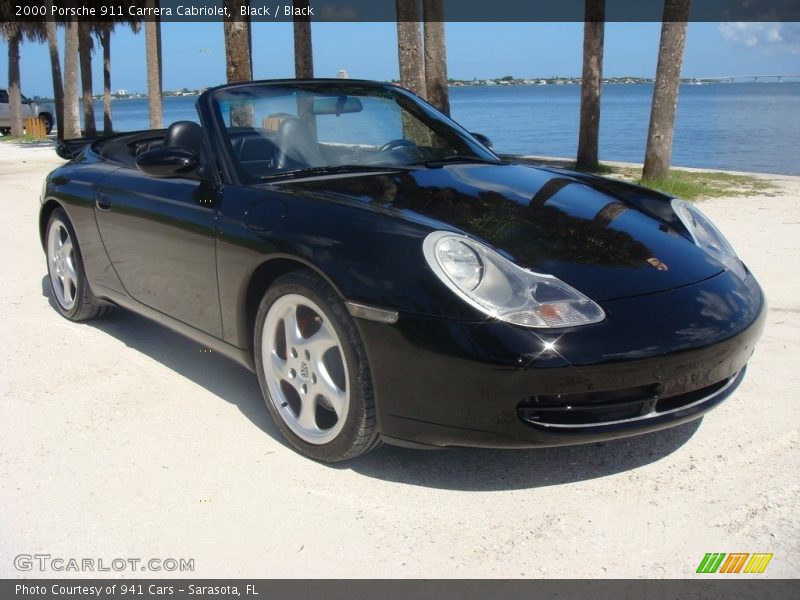 Front 3/4 View of 2000 911 Carrera Cabriolet
