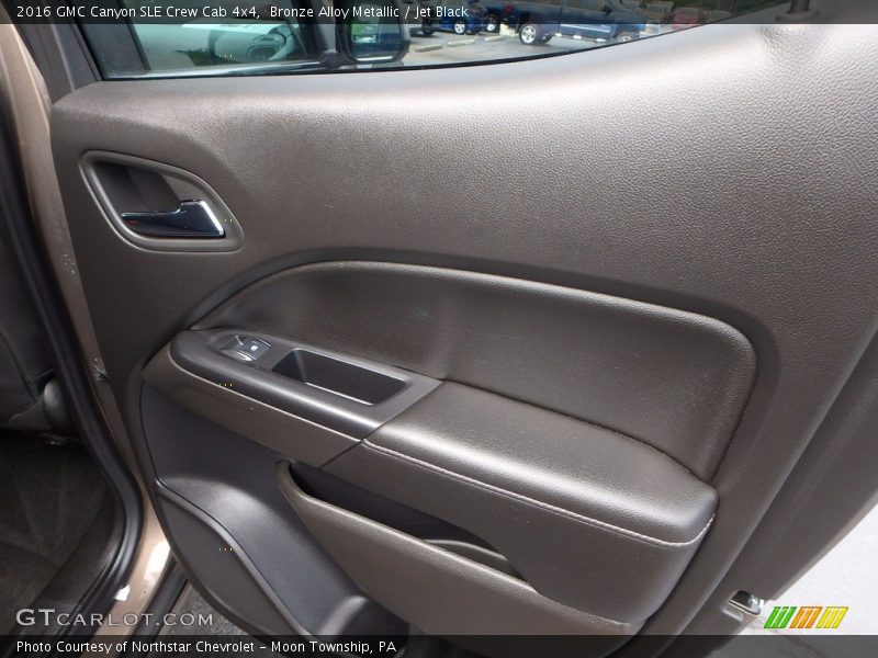 Bronze Alloy Metallic / Jet Black 2016 GMC Canyon SLE Crew Cab 4x4