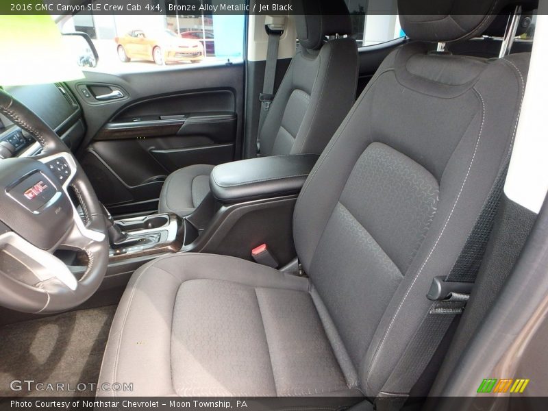 Bronze Alloy Metallic / Jet Black 2016 GMC Canyon SLE Crew Cab 4x4