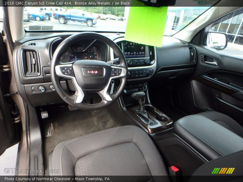 Bronze Alloy Metallic / Jet Black 2016 GMC Canyon SLE Crew Cab 4x4