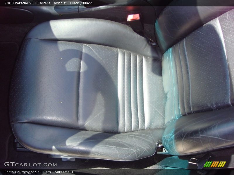 Black / Black 2000 Porsche 911 Carrera Cabriolet