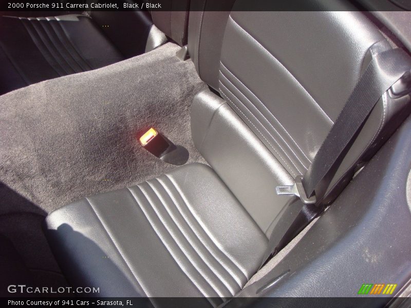Black / Black 2000 Porsche 911 Carrera Cabriolet
