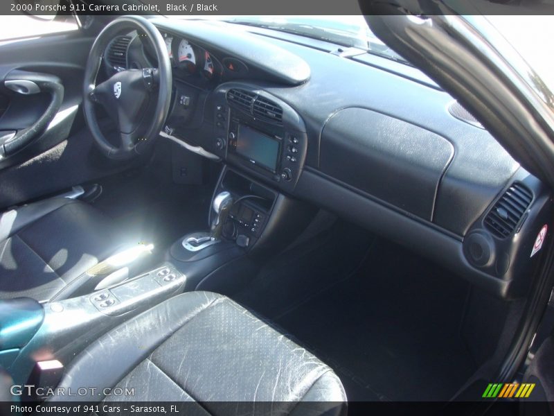 Black / Black 2000 Porsche 911 Carrera Cabriolet