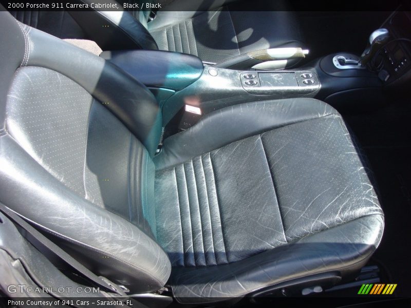 Black / Black 2000 Porsche 911 Carrera Cabriolet