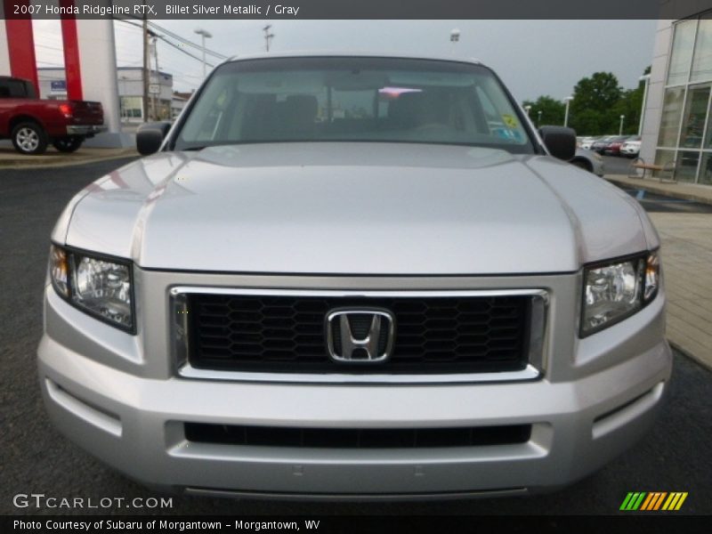 Billet Silver Metallic / Gray 2007 Honda Ridgeline RTX