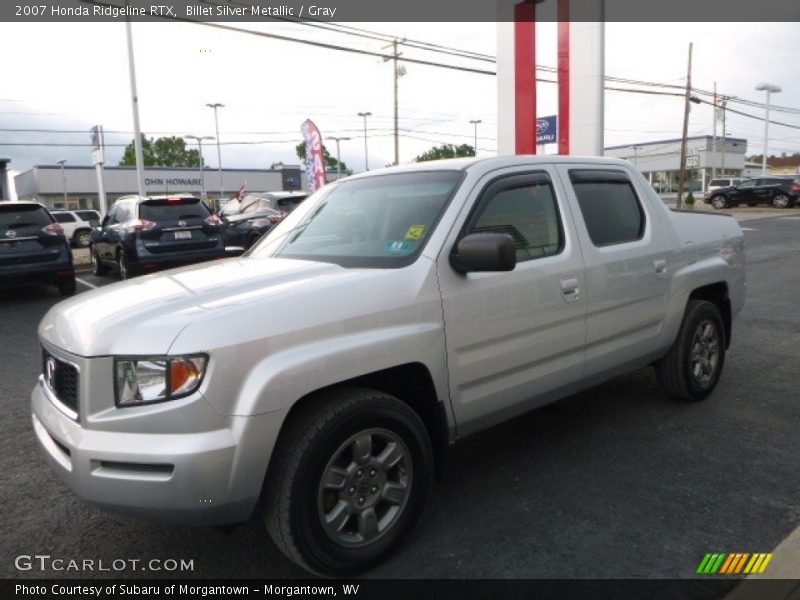 Billet Silver Metallic / Gray 2007 Honda Ridgeline RTX