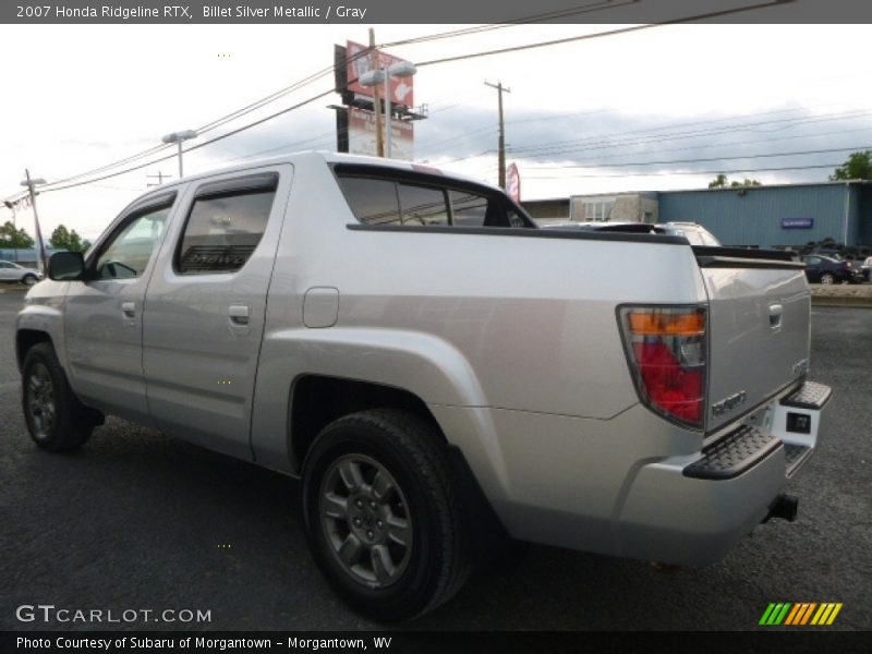 Billet Silver Metallic / Gray 2007 Honda Ridgeline RTX