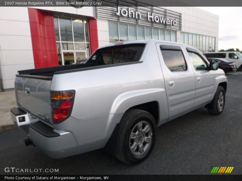 Billet Silver Metallic / Gray 2007 Honda Ridgeline RTX