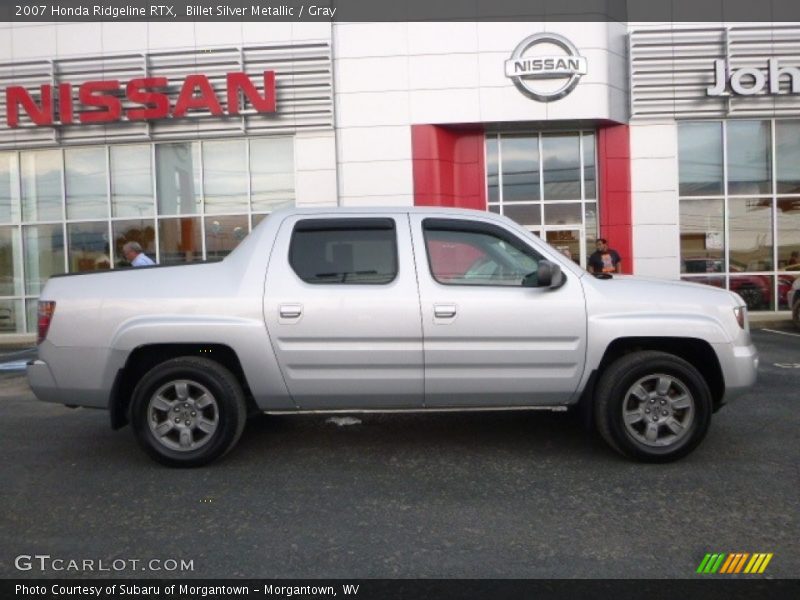 Billet Silver Metallic / Gray 2007 Honda Ridgeline RTX