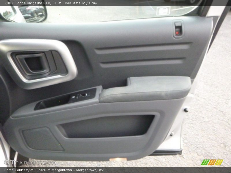 Billet Silver Metallic / Gray 2007 Honda Ridgeline RTX