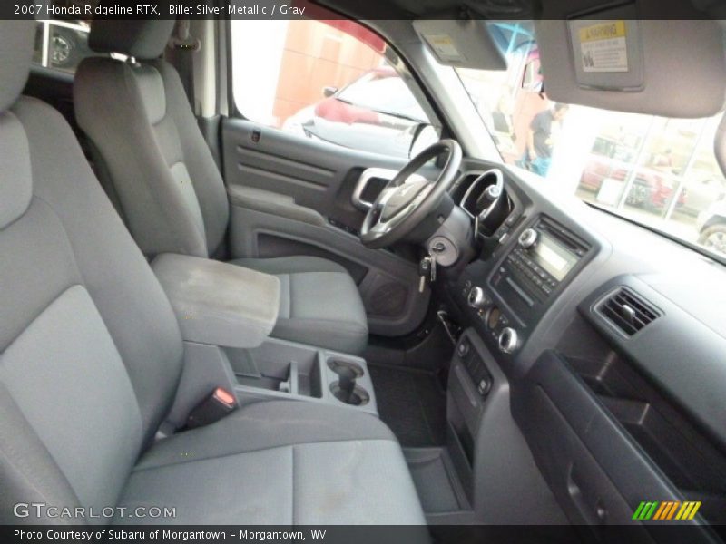 Billet Silver Metallic / Gray 2007 Honda Ridgeline RTX