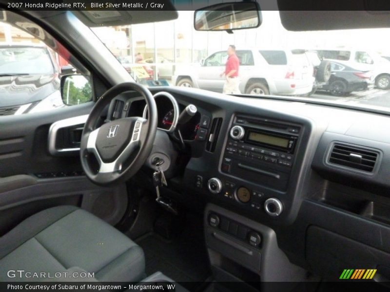 Billet Silver Metallic / Gray 2007 Honda Ridgeline RTX
