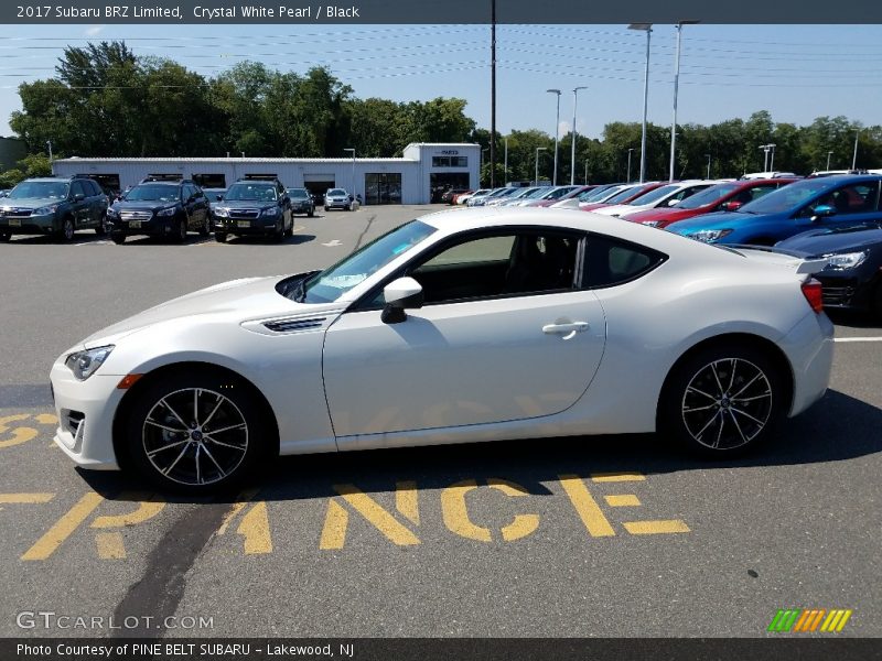 Crystal White Pearl / Black 2017 Subaru BRZ Limited