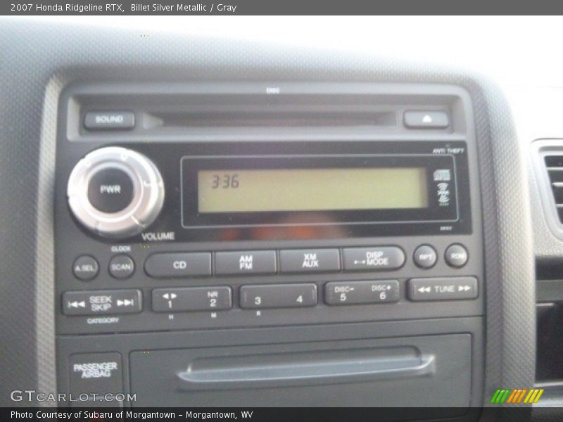 Billet Silver Metallic / Gray 2007 Honda Ridgeline RTX