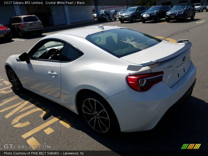 Crystal White Pearl / Black 2017 Subaru BRZ Limited