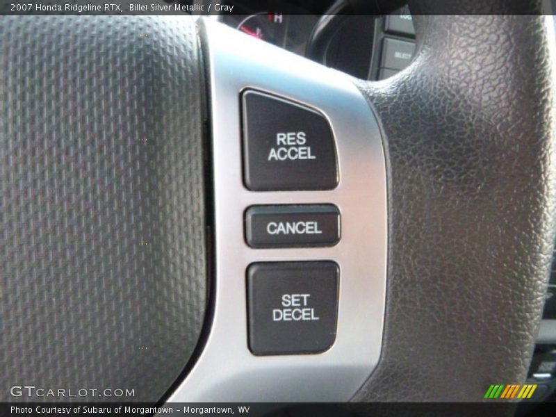 Billet Silver Metallic / Gray 2007 Honda Ridgeline RTX