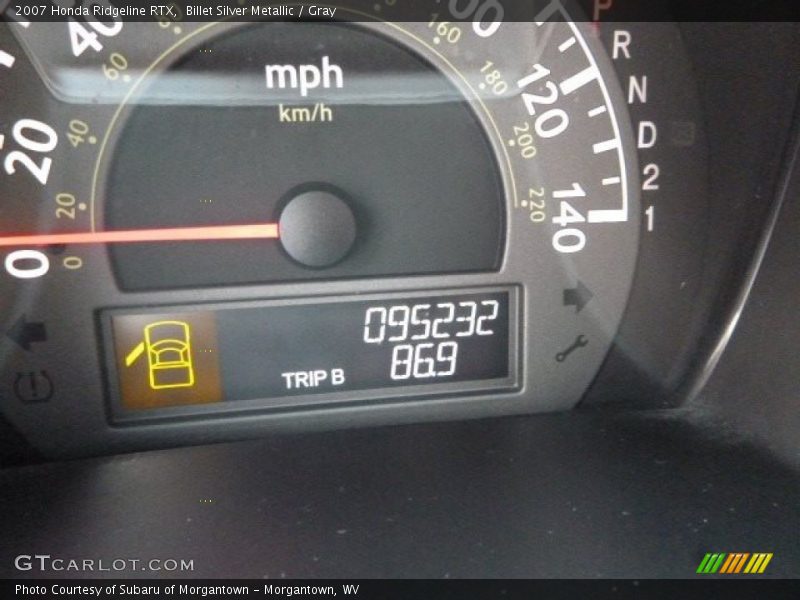 Billet Silver Metallic / Gray 2007 Honda Ridgeline RTX