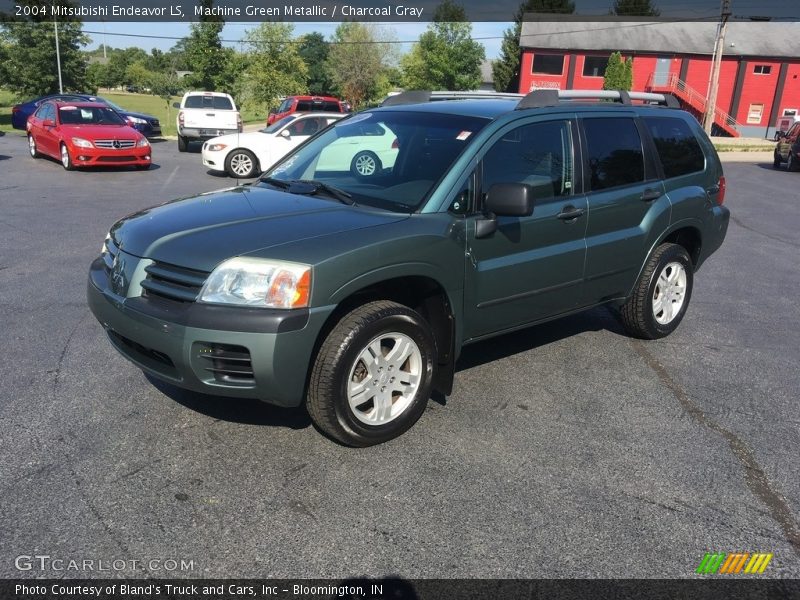 Machine Green Metallic / Charcoal Gray 2004 Mitsubishi Endeavor LS