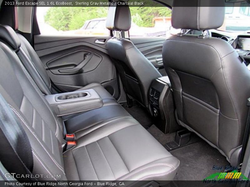 Sterling Gray Metallic / Charcoal Black 2013 Ford Escape SEL 1.6L EcoBoost