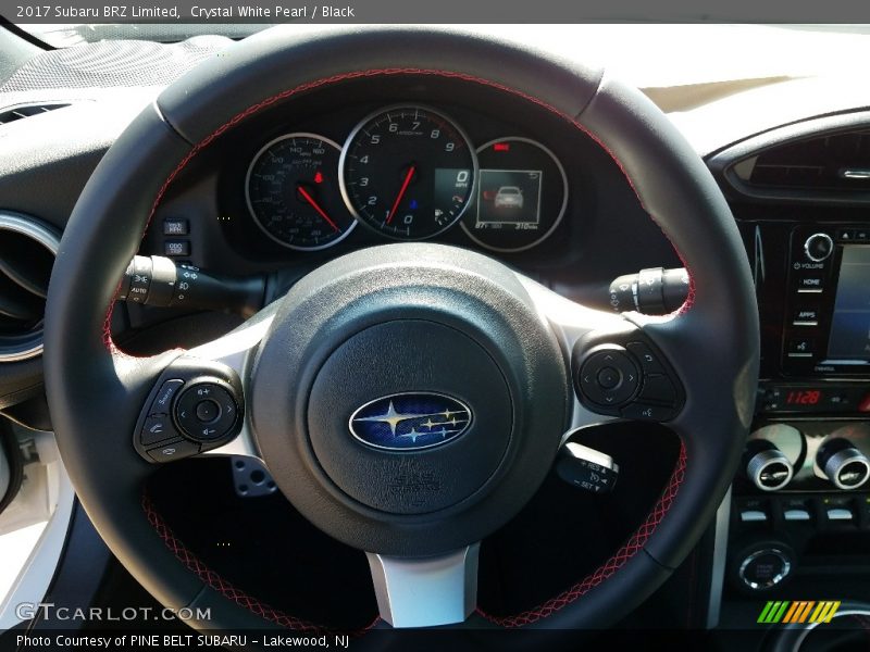 Crystal White Pearl / Black 2017 Subaru BRZ Limited