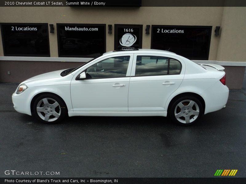 Summit White / Ebony 2010 Chevrolet Cobalt LT Sedan