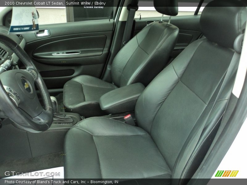 Summit White / Ebony 2010 Chevrolet Cobalt LT Sedan