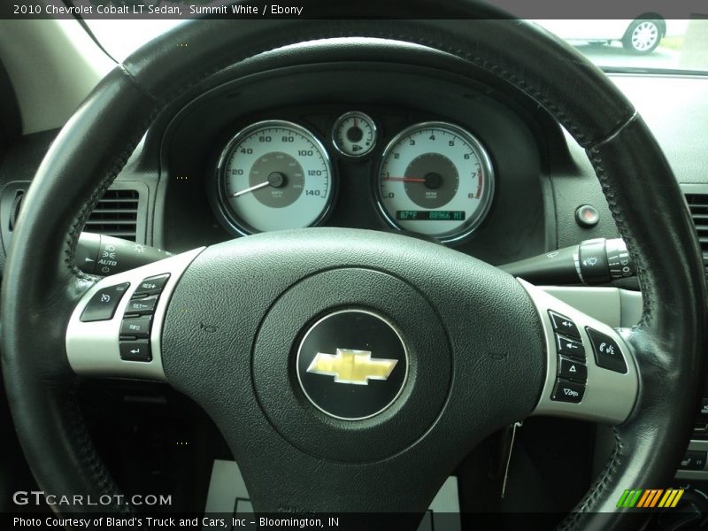 Summit White / Ebony 2010 Chevrolet Cobalt LT Sedan