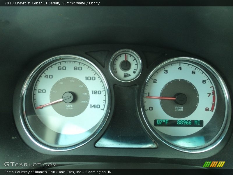 Summit White / Ebony 2010 Chevrolet Cobalt LT Sedan
