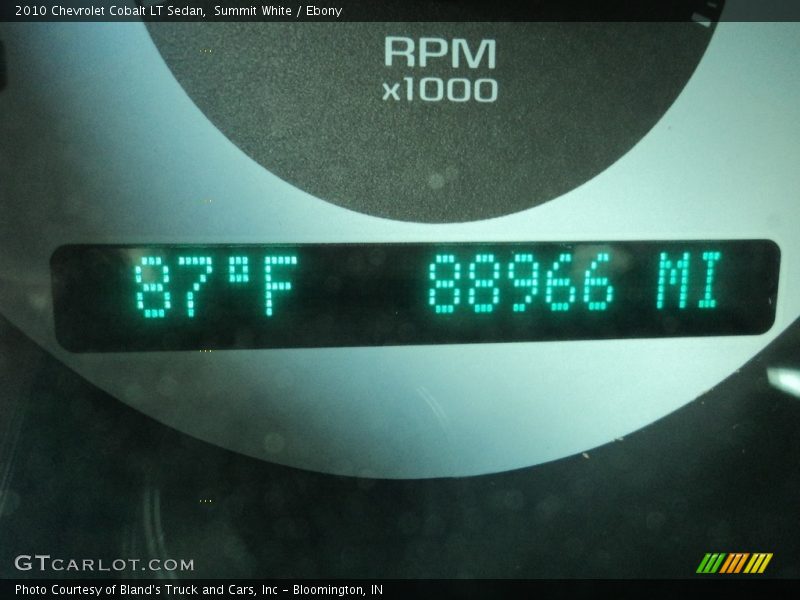 Summit White / Ebony 2010 Chevrolet Cobalt LT Sedan