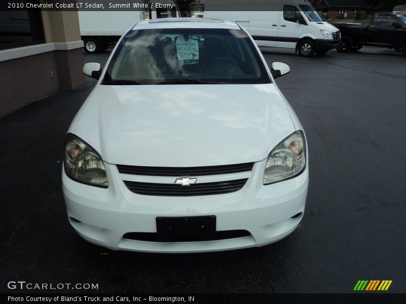 Summit White / Ebony 2010 Chevrolet Cobalt LT Sedan